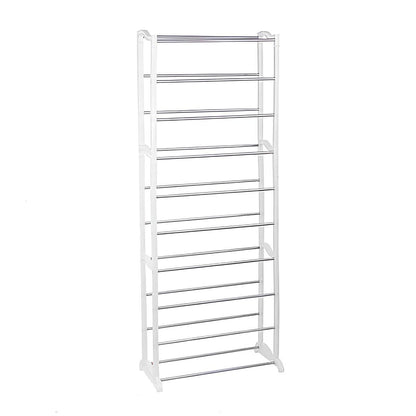 Полиця для взуття на 30 пар (140×50×25см), Amazing Shoe Rack 115-2, Білий / Підставка для взуття / Взуттєва полиця