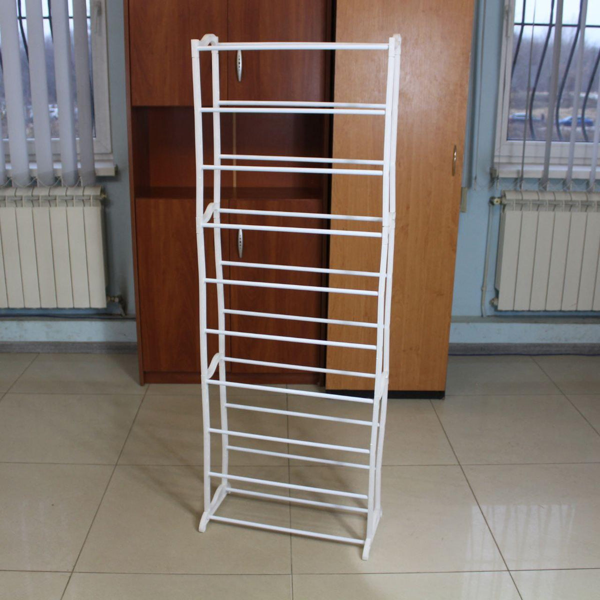 Полиця для взуття на 30 пар (140×50×25см), Amazing Shoe Rack 115-2, Білий / Підставка для взуття / Взуттєва полиця