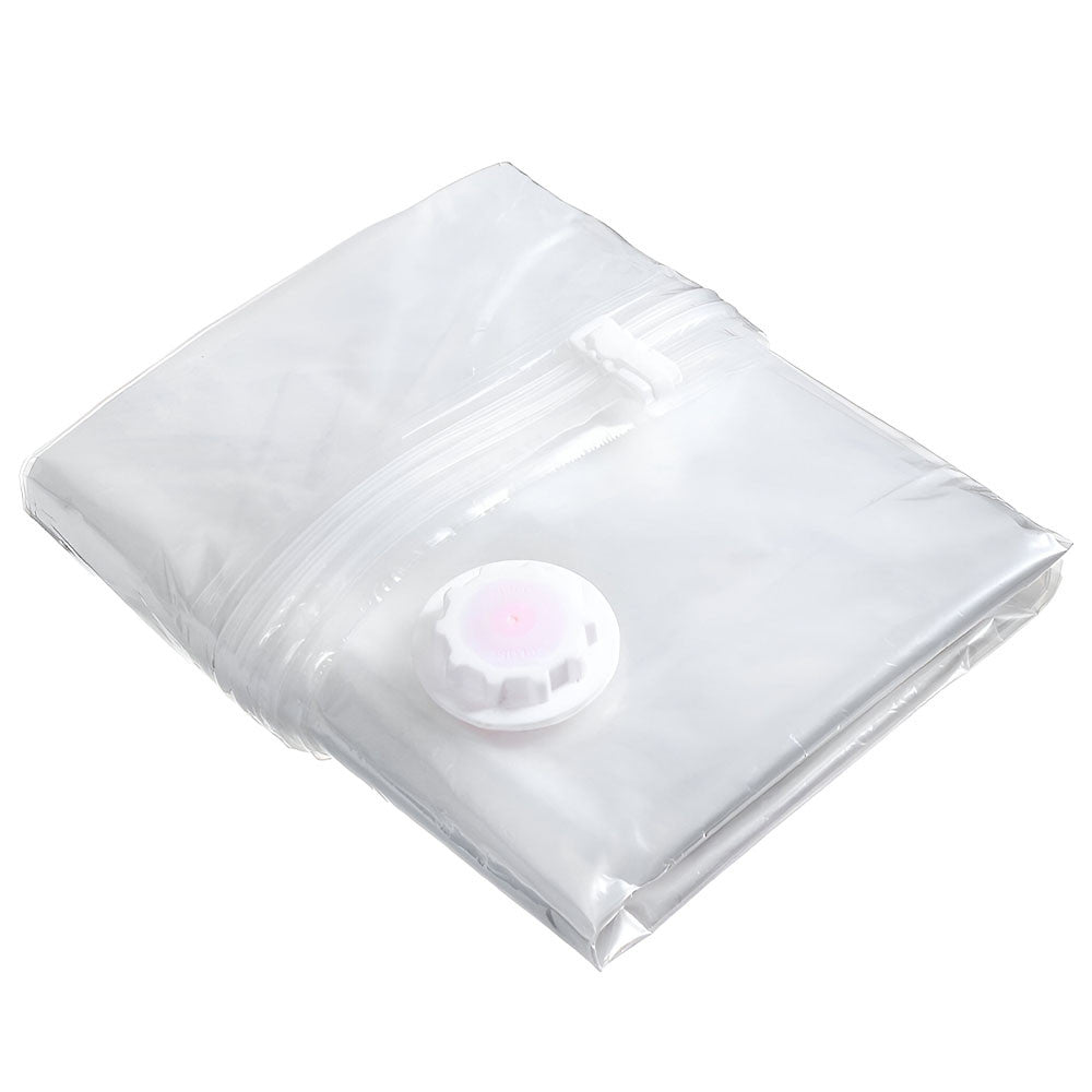 1шт Вакуумний пакет для одягу 80х110см, Vacuum Bag, Прозорий / Вакуумний мішок для зберігання одягу