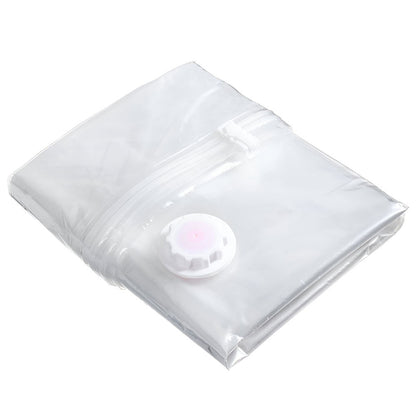 1шт Вакуумний пакет для одягу 80х110см, Vacuum Bag, Прозорий / Вакуумний мішок для зберігання одягу