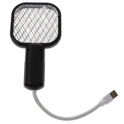 Електричний знищувач комах від USB, Чорний / Лампа від комарів / Пастка для комарів / Електрична мухобойка