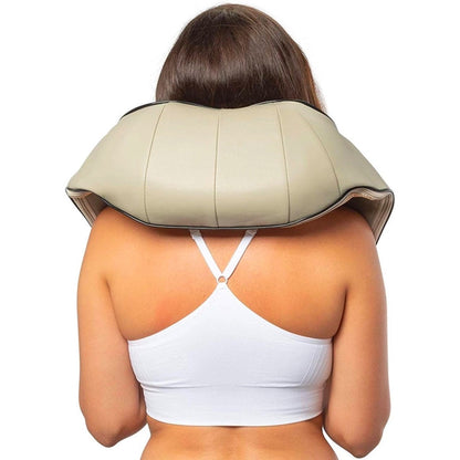 Роликовий масажер для спини та шиї Massager of Neck Kneading / Масажна накидка / Масажер роликовий