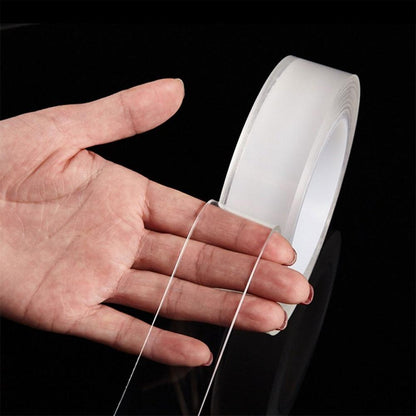 Двостороння кріпильна стрічка 5 м, Ivy Grip Tape / Багаторазова гелева стрічка-скотч / Клейка стрічка