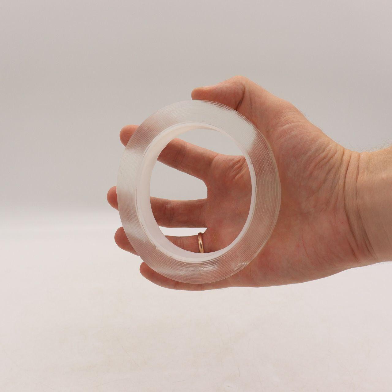 Двостороння кріпильна стрічка 5 м, Ivy Grip Tape / Багаторазова гелева стрічка-скотч / Клейка стрічка