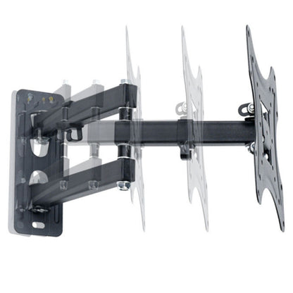 Кронштейн для телевізора 14"-55", 50 кг HDL-117-B-2 / Настінне поворотне кріплення для ТВ