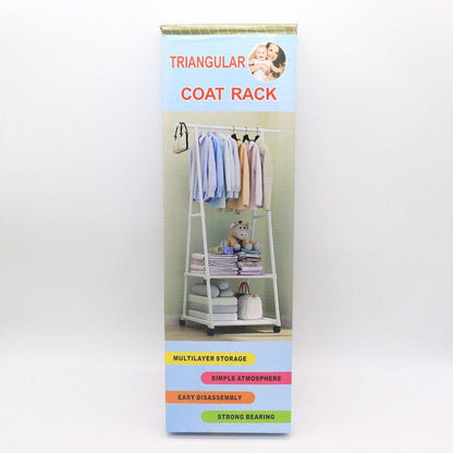 Пересувна вішалка для одягу до 20 кг The New Coat Rack (160 х 55 х 42 см) / Підлогова стійка для одягу