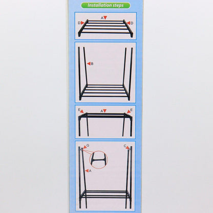 Пересувна вішалка для одягу до 20 кг The New Coat Rack (160 х 55 х 42 см) / Підлогова стійка для одягу