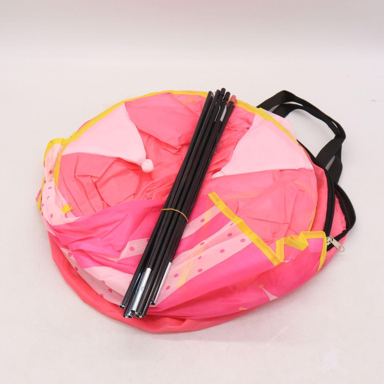 Дитячий ігровий намет "Замок принцеси" (135х105х105 см), Рожевий / Ігровий будиночок для дітей