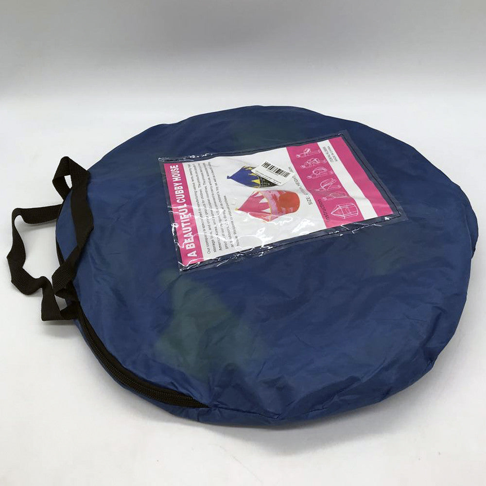 Дитячий ігровий намет "Замок принцеси" (135х105х105 см), Синя / Ігровий будиночок для дітей