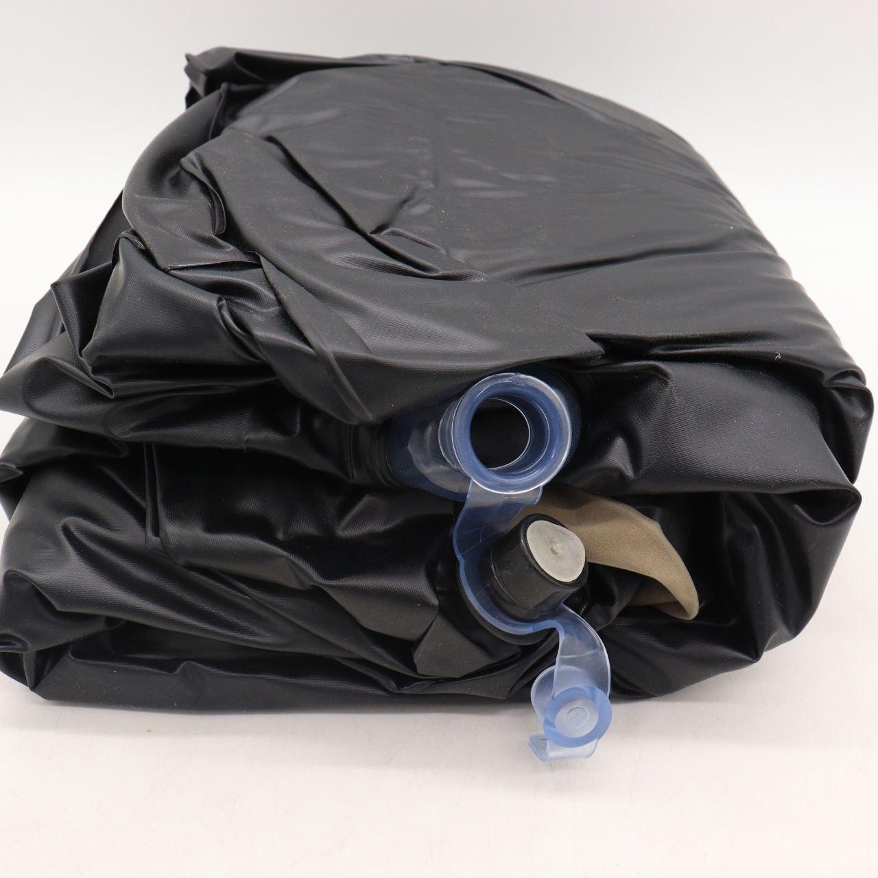 Надувний диван з пуфиком Air Sofa - 116х98х83см, Коричневий / Надувне крісло з пуфиком