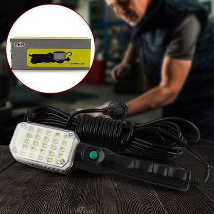 Ліхтар-переноска для СТО з магнітом, від мережі (шнур 9м), BL 9025 / Переносний світильник з гачком