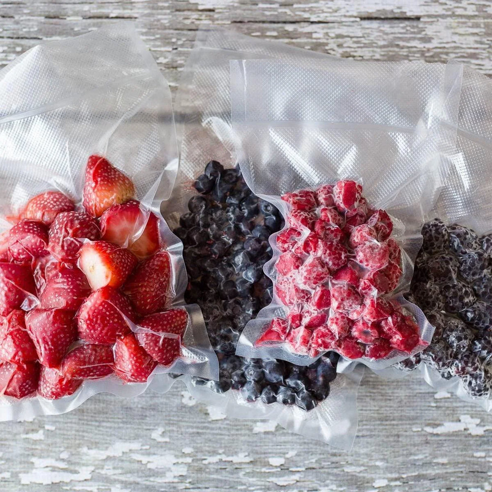 Пакети для вакууматора в рулонах 5м х 15см, 1 рулон / Вакуумні рулонні пакети для зберігання їжі