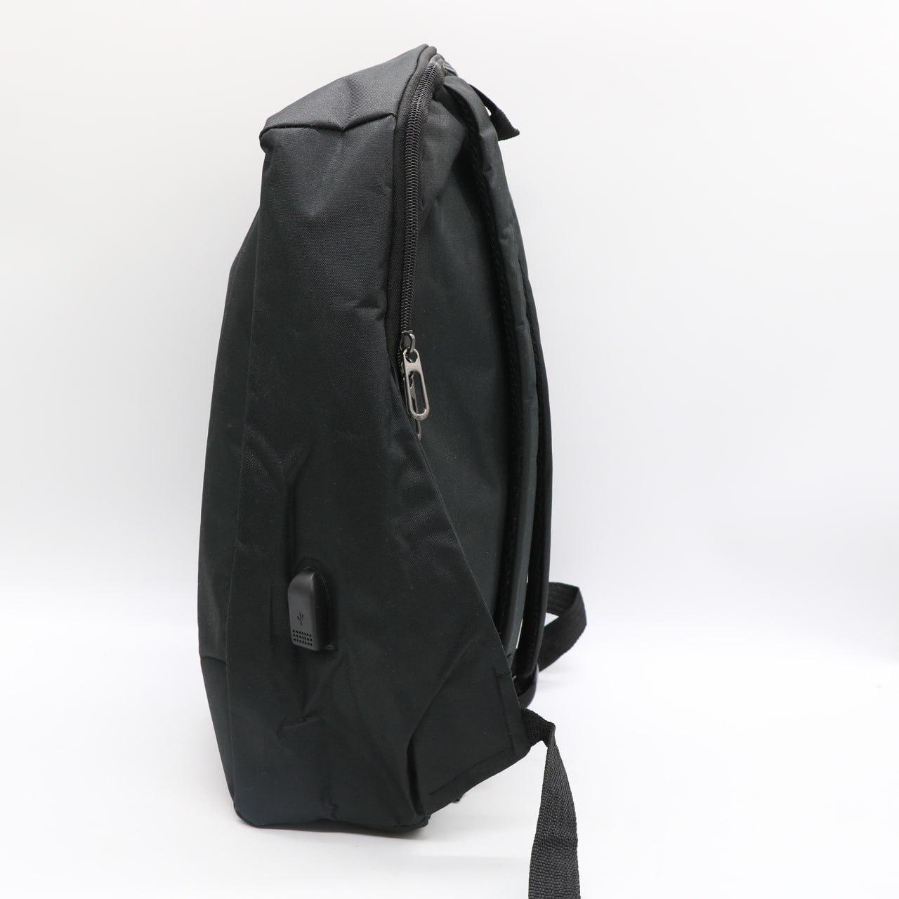 Міський рюкзак-антивор з USB (45х30х10 см) Bobby, Чорний / Молодіжний рюкзак для ноутбука