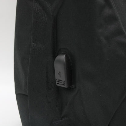 Міський рюкзак-антивор з USB (45х30х10 см) Bobby, Чорний / Молодіжний рюкзак для ноутбука