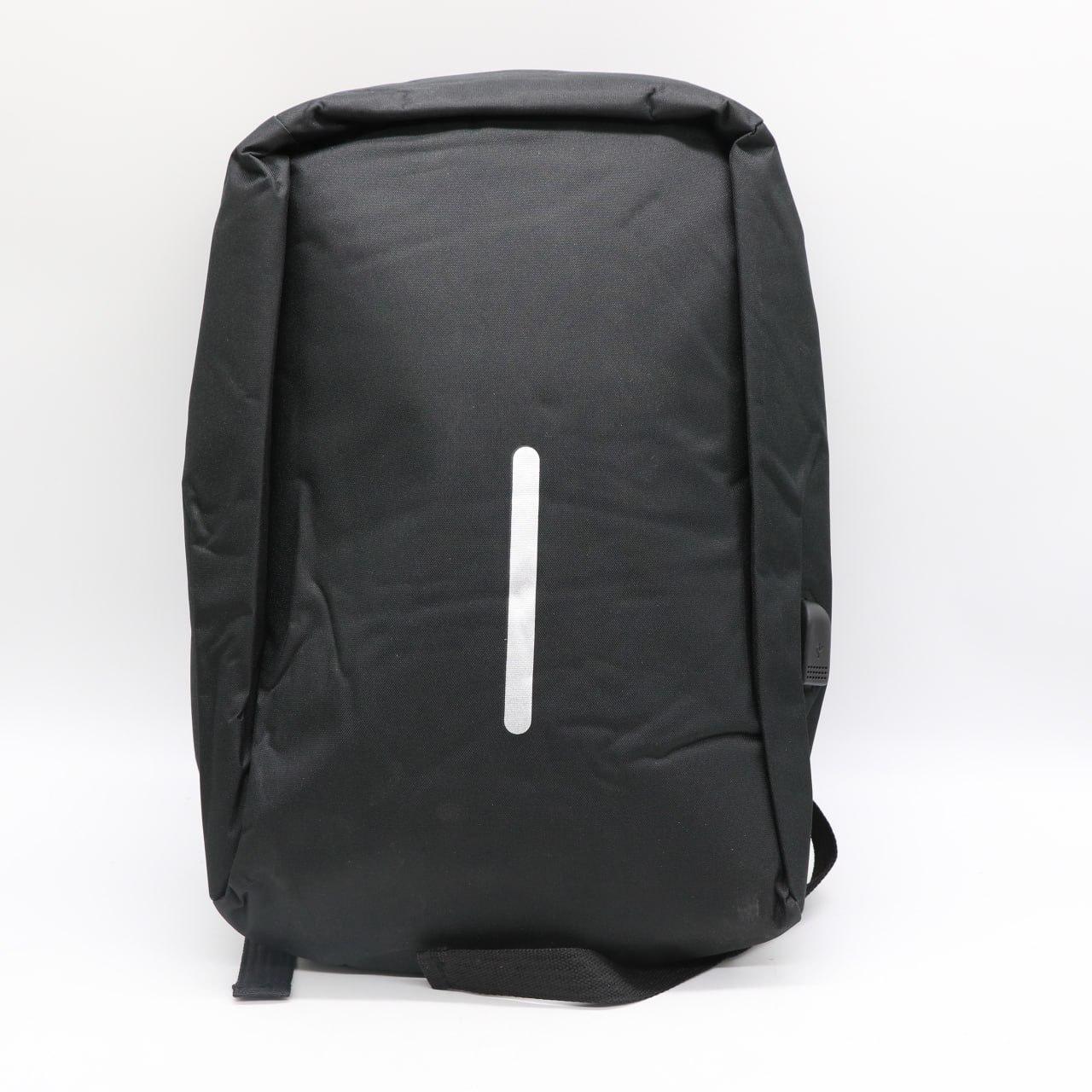 Міський рюкзак-антивор з USB (45х30х10 см) Bobby, Чорний / Молодіжний рюкзак для ноутбука