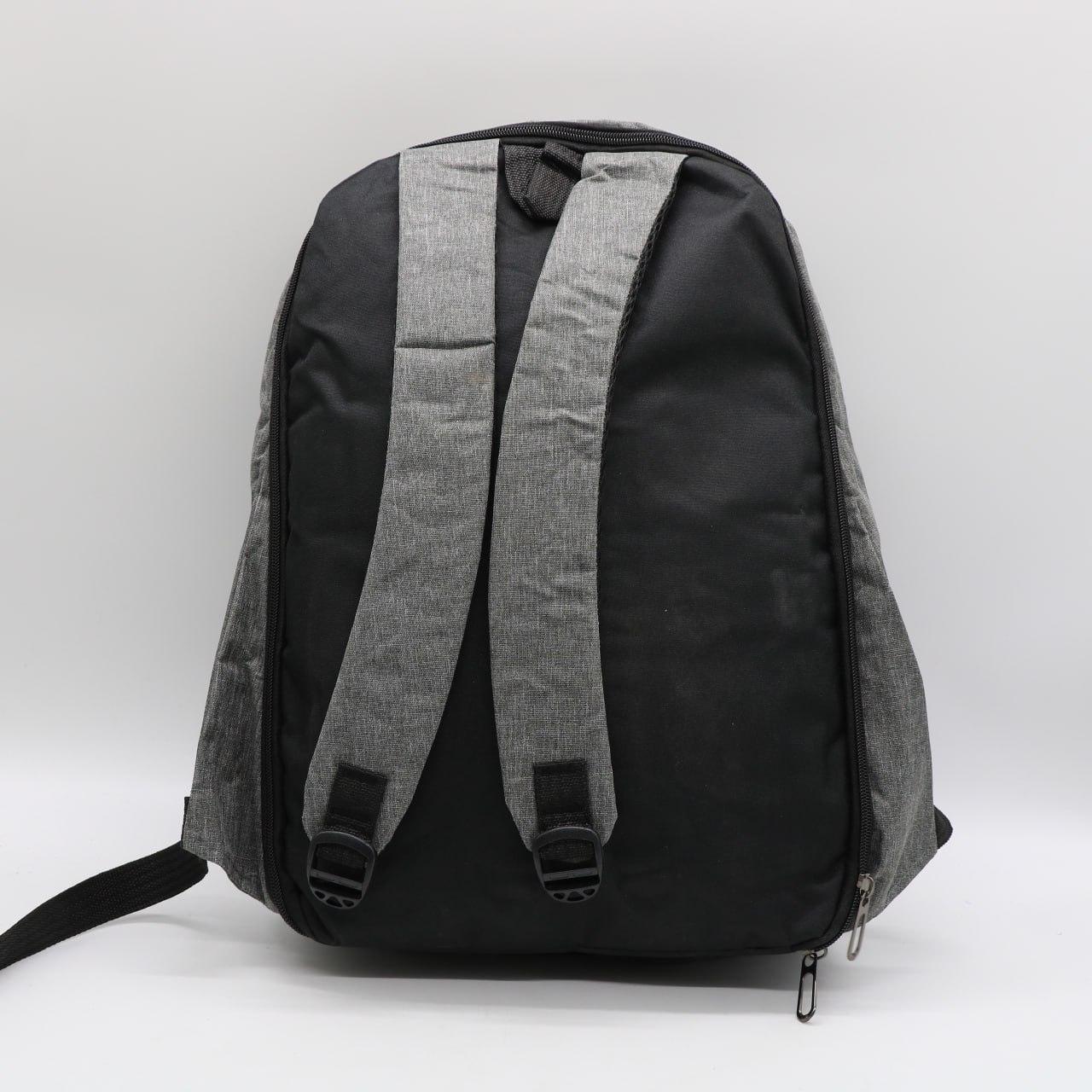 Міський рюкзак-антивор з USB (45х30х10 см) Bobby, сірий / Молодіжний рюкзак для ноутбука