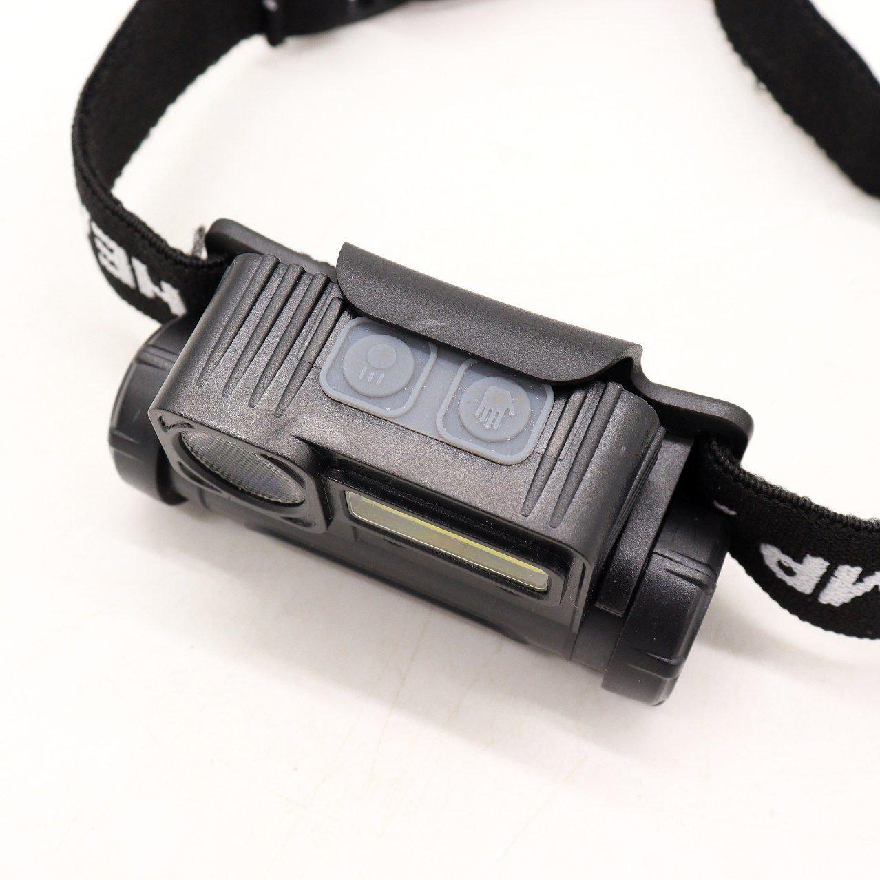 Налобний ліхтар із датчиком руху, BL-123 XPE+COB, з USB / Акумуляторний ліхтар із червоним світлом та магнітом