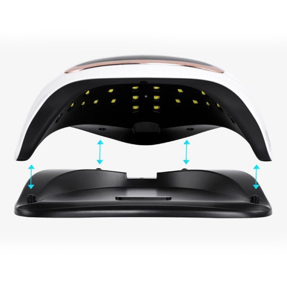 Лампа для манікюру 168W LED+UV SUN BQ-V3 / Професійна лампа для сушіння гель лаку