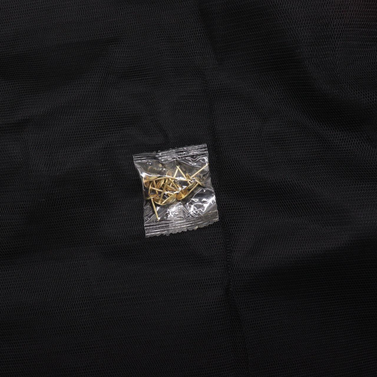 Москітна шторка на двері 210х100см, Magic Mesh, Чорна / Антимоскітна сітка на двері