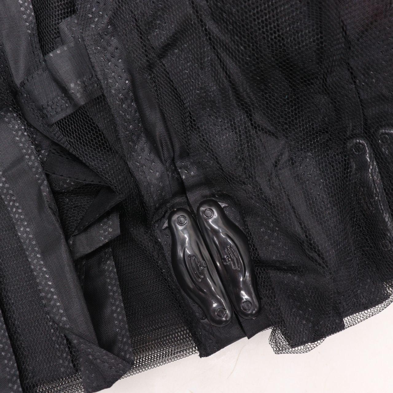 Москітна шторка на двері 210х100см, Magic Mesh, Чорна / Антимоскітна сітка на двері