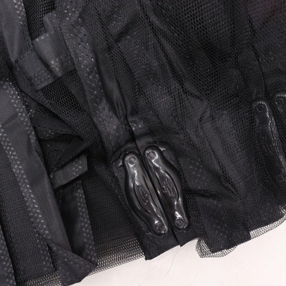 Москітна шторка на двері 210х100см, Magic Mesh, Чорна / Антимоскітна сітка на двері