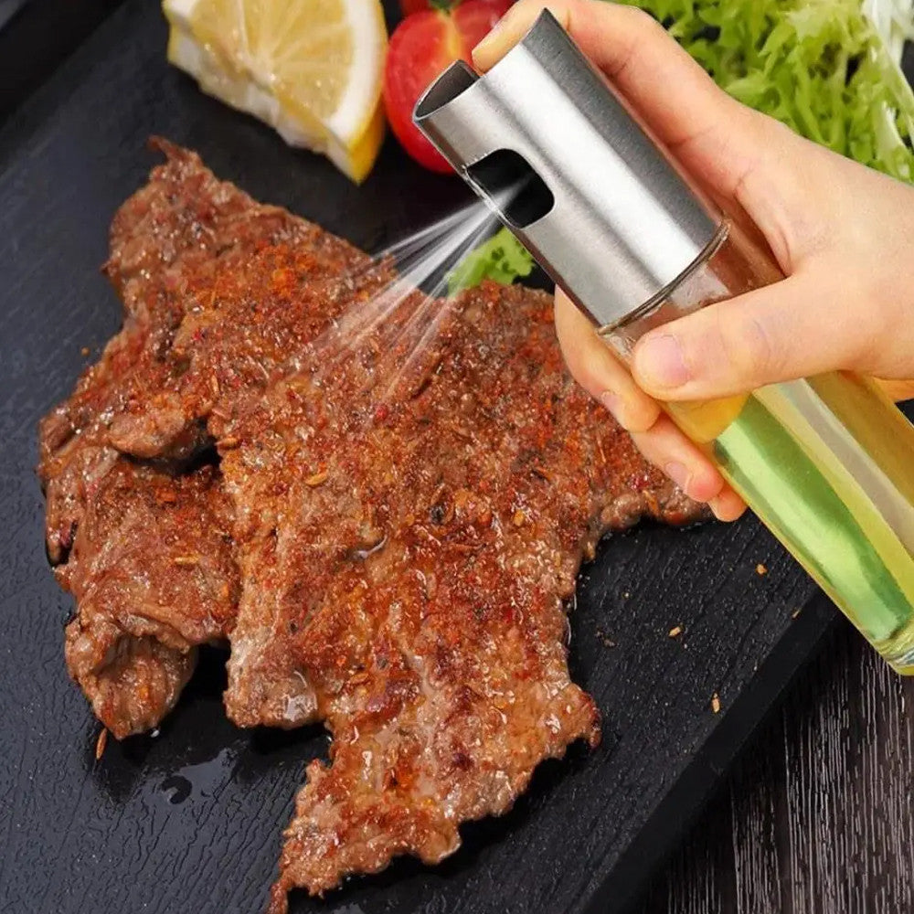 Розпилювач для олії та оцту OIL BOTTLE 100 мл / Скляний спрей для олії