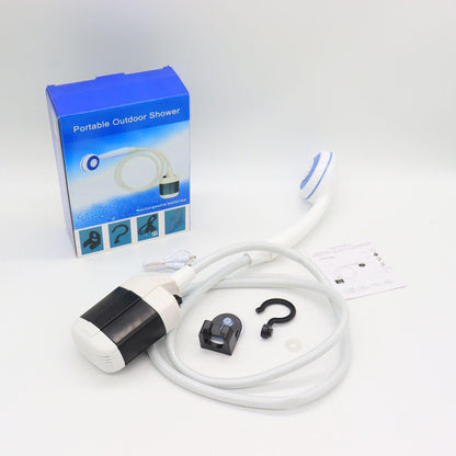 Туристичний душ від акумулятора Gotel Q16H / Похідний портативний душ з насосом