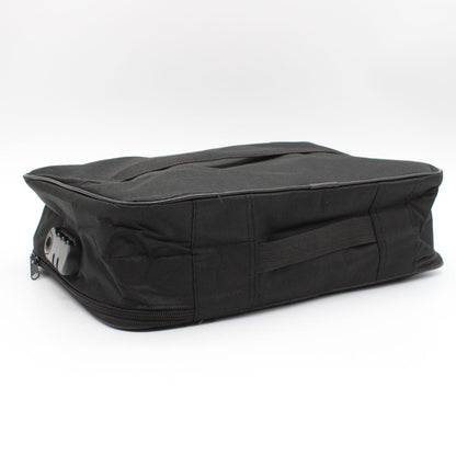 Дорожня сумка органайзер для зберігання документів 37х10,5х27 см, з кодовим замком, Home Cleaning, Чорна