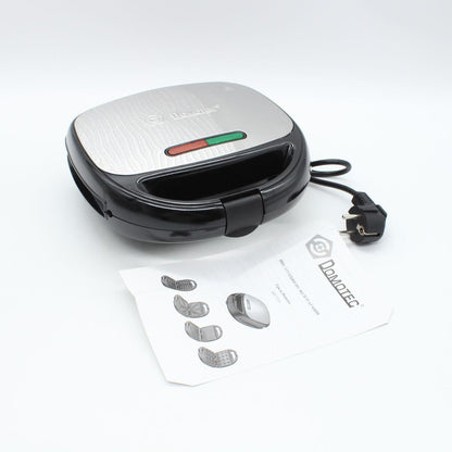 Сендвічниця 4 в 1 DOMOTEC MS-7704 / Вафельниця / Гриль / Горішниця / Бутербродниця