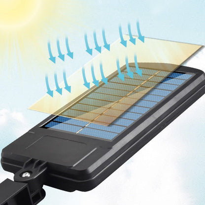 Вуличний ліхтар на сонячних батареях, 2200mAh + пульт, Solar Light BK120-6COB / Світлодіодний прожектор на стовп