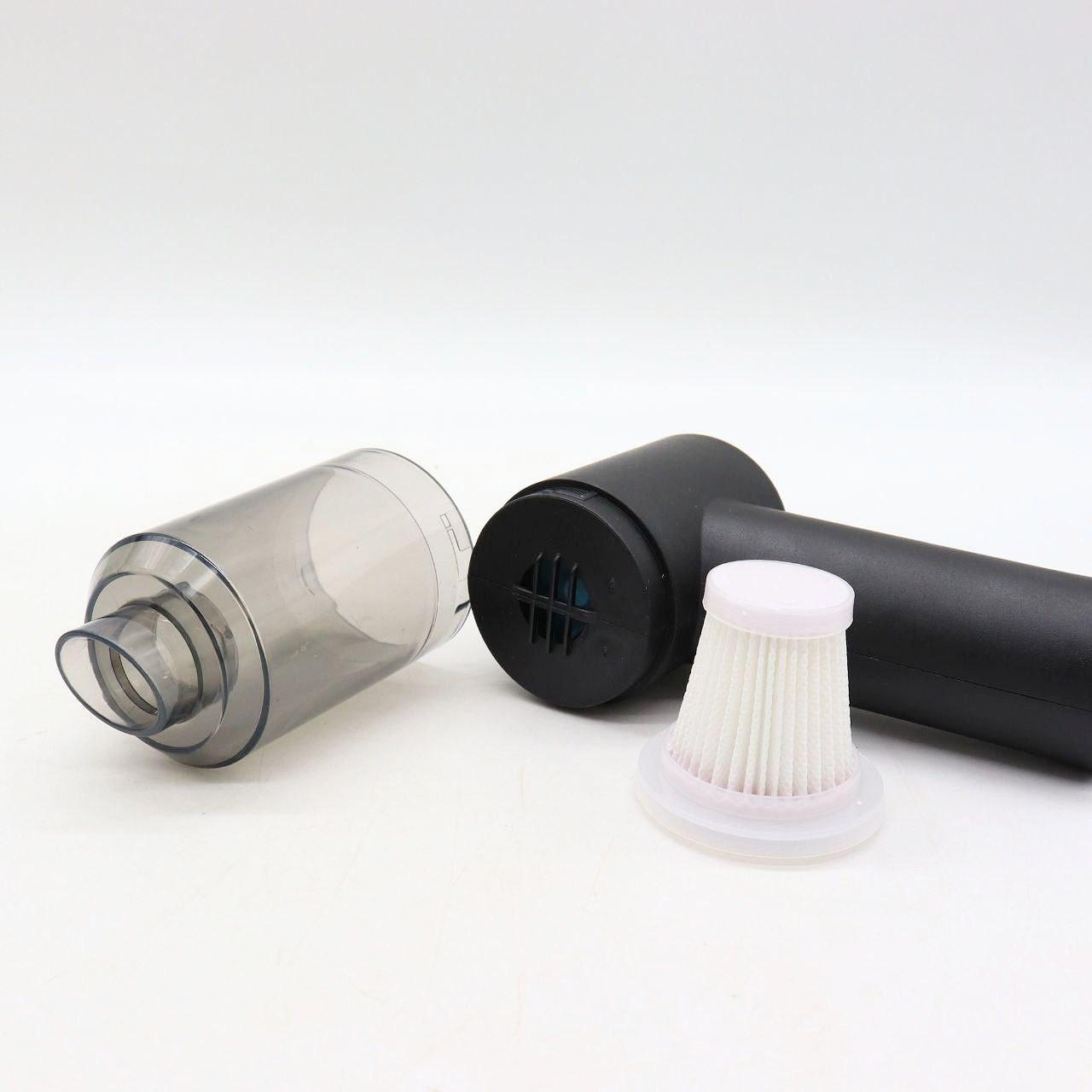 Автомобільний пилосос 120 Вт+ 2 насадки, Vacuum cleaner, Чорний / Ручний акумуляторний пилосос для авто