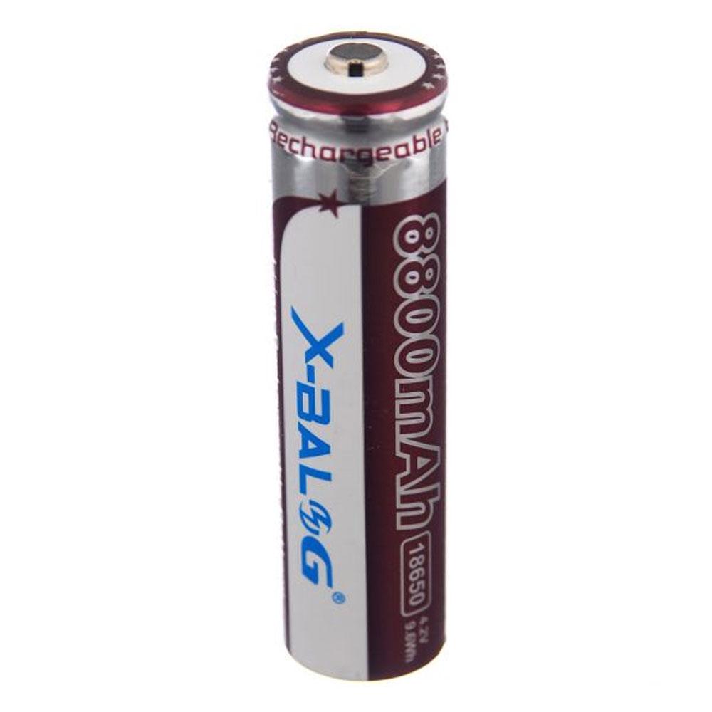 Акумулятор 18650 X-Balog 8800mAh 4.2V Li-ion/Акумуляторна батарейка для ліхтариків