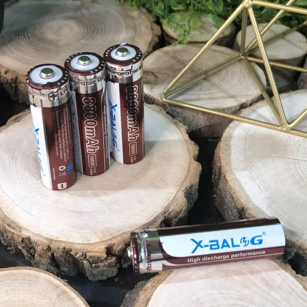 Акумулятор 18650 X-Balog 8800mAh 4.2V Li-ion/Акумуляторна батарейка для ліхтариків