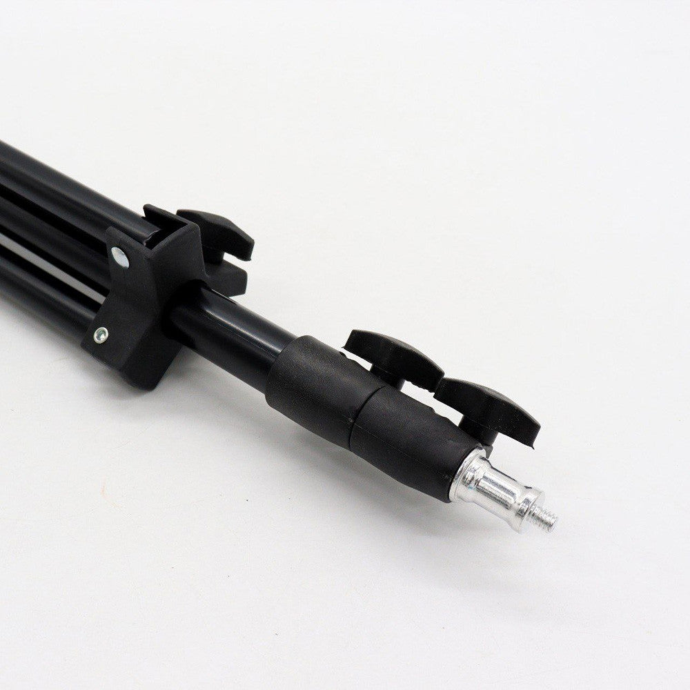 Штатив розкладний для кільцевої LED лампи 0,66-2 м / Штатив стійка тринога для кільцевих ламп та спалаху