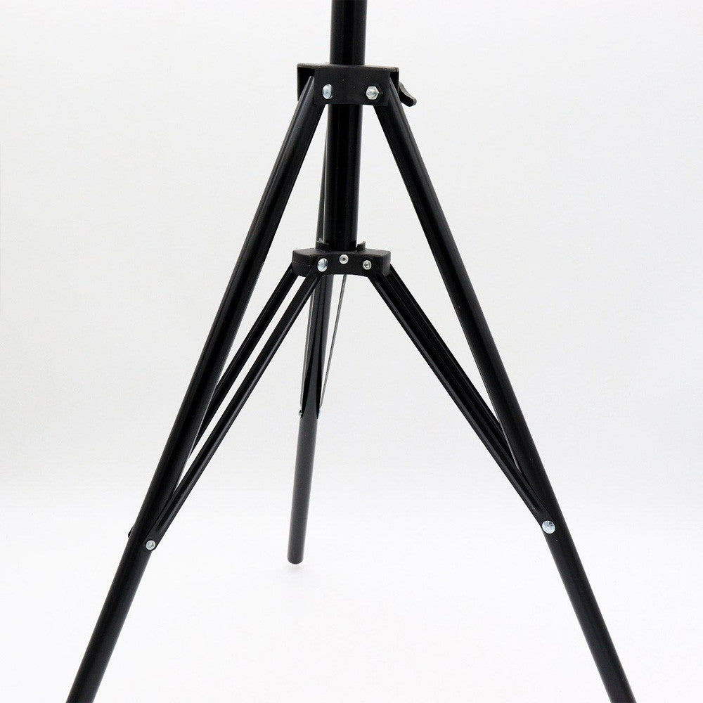 Штатив розкладний для кільцевої LED лампи 0,66-2 м / Штатив стійка тринога для кільцевих ламп та спалаху