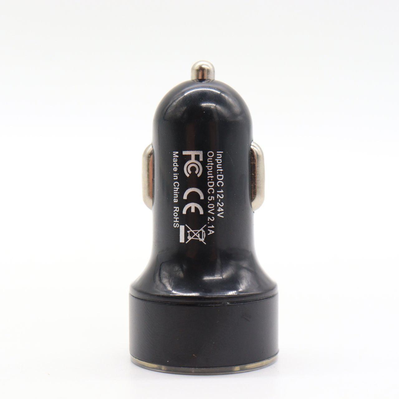 Адаптер CAR USB HC6 з індикатором напруги / Зарядний пристрій в прикурювач авто