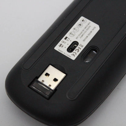 Бездротова миша з RGB підсвічуванням, Bluetooth, 1600DPI / Акумуляторна безшумна миша для ПК