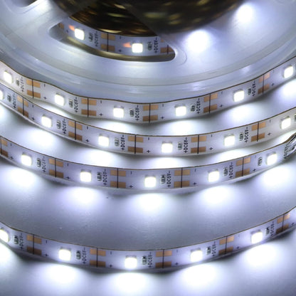 Світлодіодна стрічка 5м, від USB, Холодний Білий / Діодна стрічка від повербанка / Лед підсвітка для дзеркала