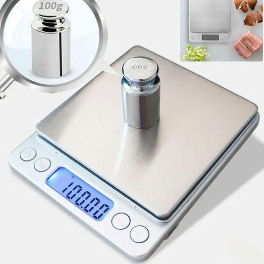 Електронні ювелірні ваги ACS до 3 кг / Професійні точні грамові ваги