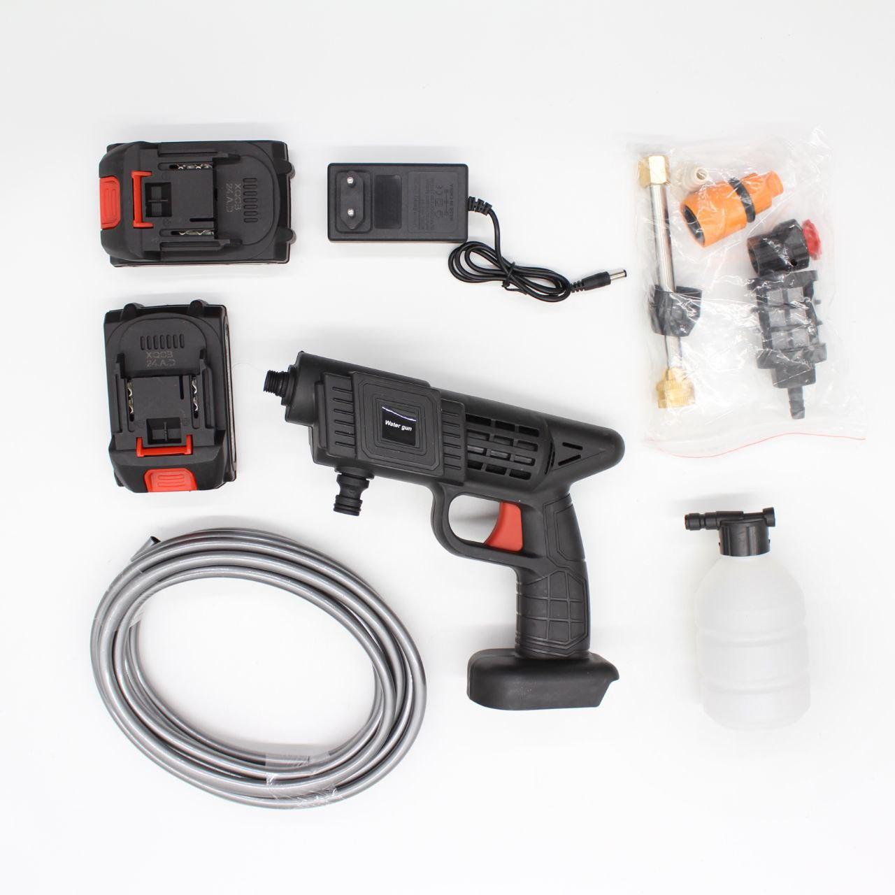 2 АКБ Акумуляторна мийка високого тиску 24V, в кейсі / Міні мийка для машини / Розпилювач для мийки авто