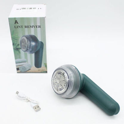 Портативна USB машинка для видалення катишок 1200мАч, SR-267 / Тример від катишок