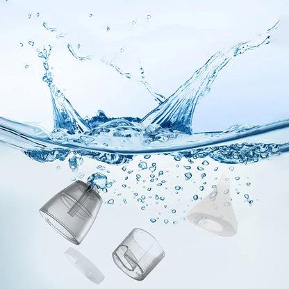 Дитячий акумуляторний аспіратор 2в1, + 3 насадки, BABY NOSE / Електронний назальний соплевідсмоктувач