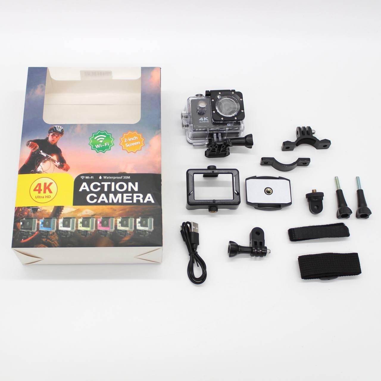 Водонепроникна екшн-камера WIFI, 4K, 16MP, DVR Sport S2 / Спортивний вай-фай камера для екстримальних відео