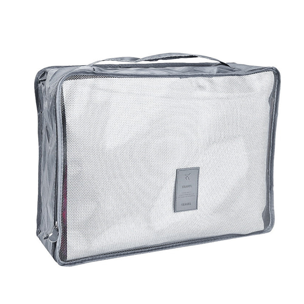 Набір дорожніх органайзерів 6шт Secret Pouch, Сірий / Органайзери для подорожей