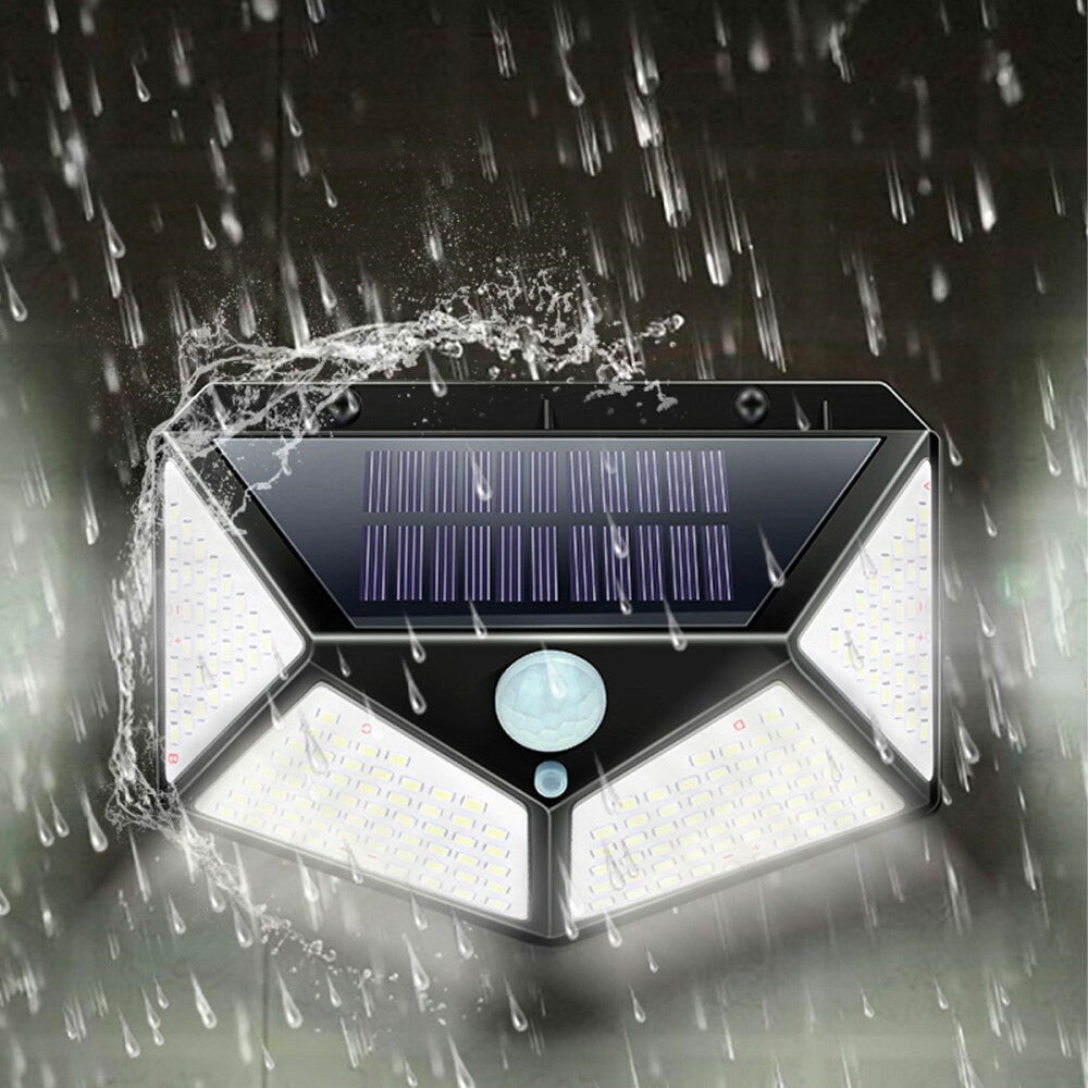 Вуличний ліхтар прожектор на сонячній батареї (100LED, 10W) BK-100 / Світлодіодний ліхтар підвісний