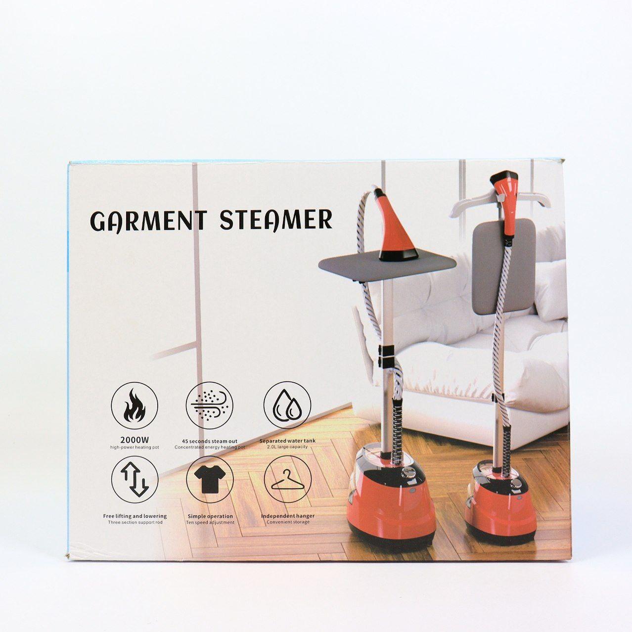 Вертикальний відпарювач для одягу 2л, 2000Вт, Garment steamer / Паровідпарювач / Парогенератор