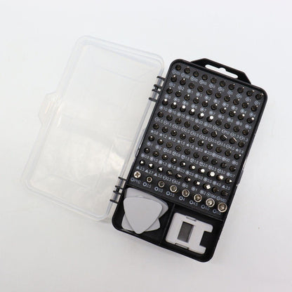 Набір прецизійних викруток 115в1 для ремонту електроніки / Міні викрутка з насадками / Викрутки для телефону