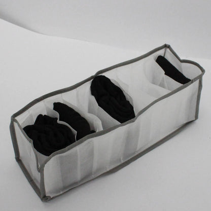 Комплект органайзерів для білизни 4шт / Органайзери для зберігання одягу / Набір органайзерів у шафу