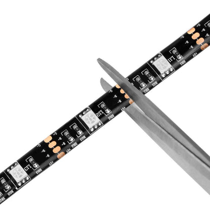 Світлодіодна стрічка 5 м, від USB, Bluetooth + пульт, Led mood lights / Розумна стрічка / RGB стрічка від павербанку