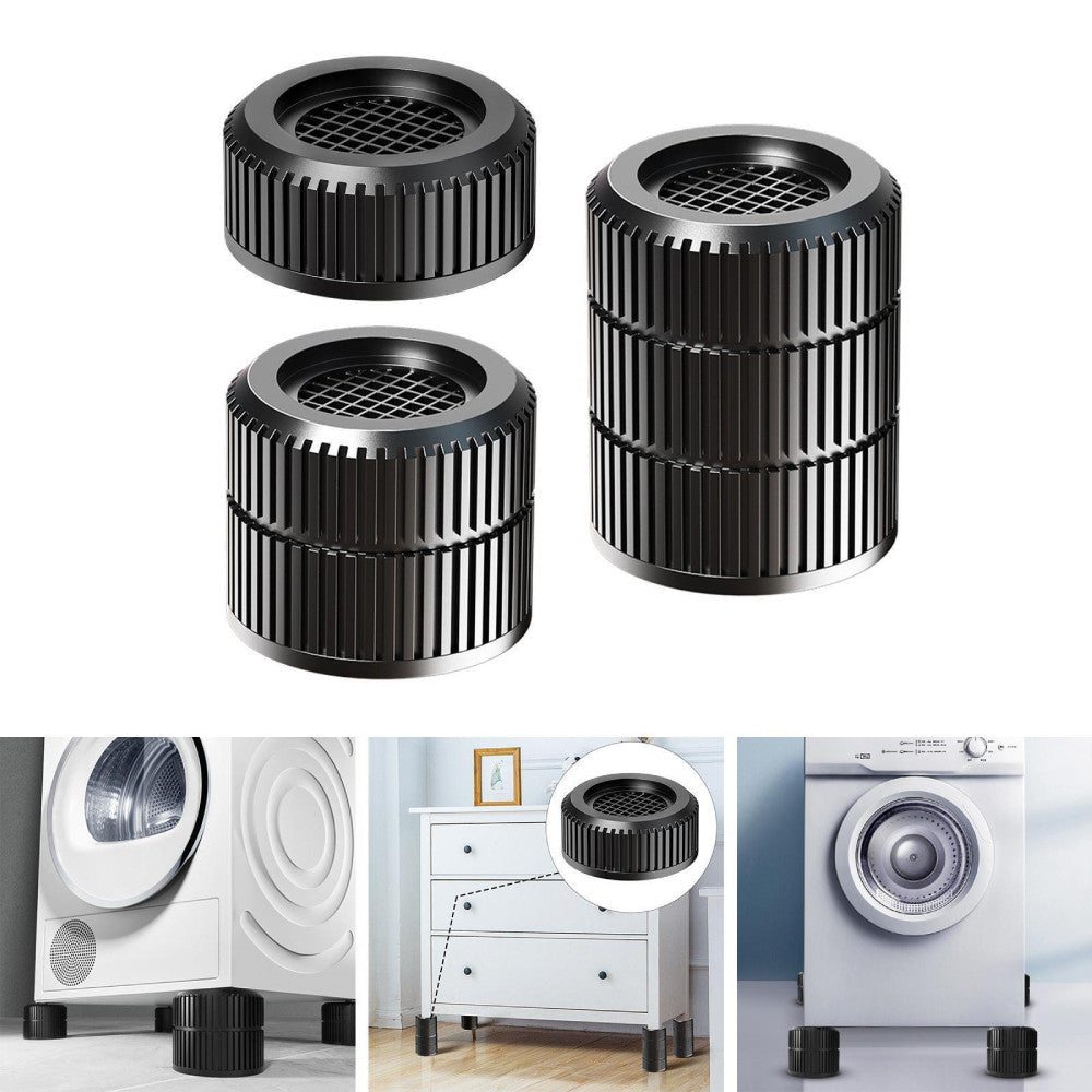 Антивібраційні підставки 4шт для пральної машини та меблів / Підставки гумові для побутової техніки